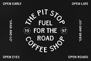 Mile Marker, a Font by Joseph Ernst Design Shop (Thumbnail 5 of 6)