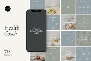 Health Coach Template - Canva