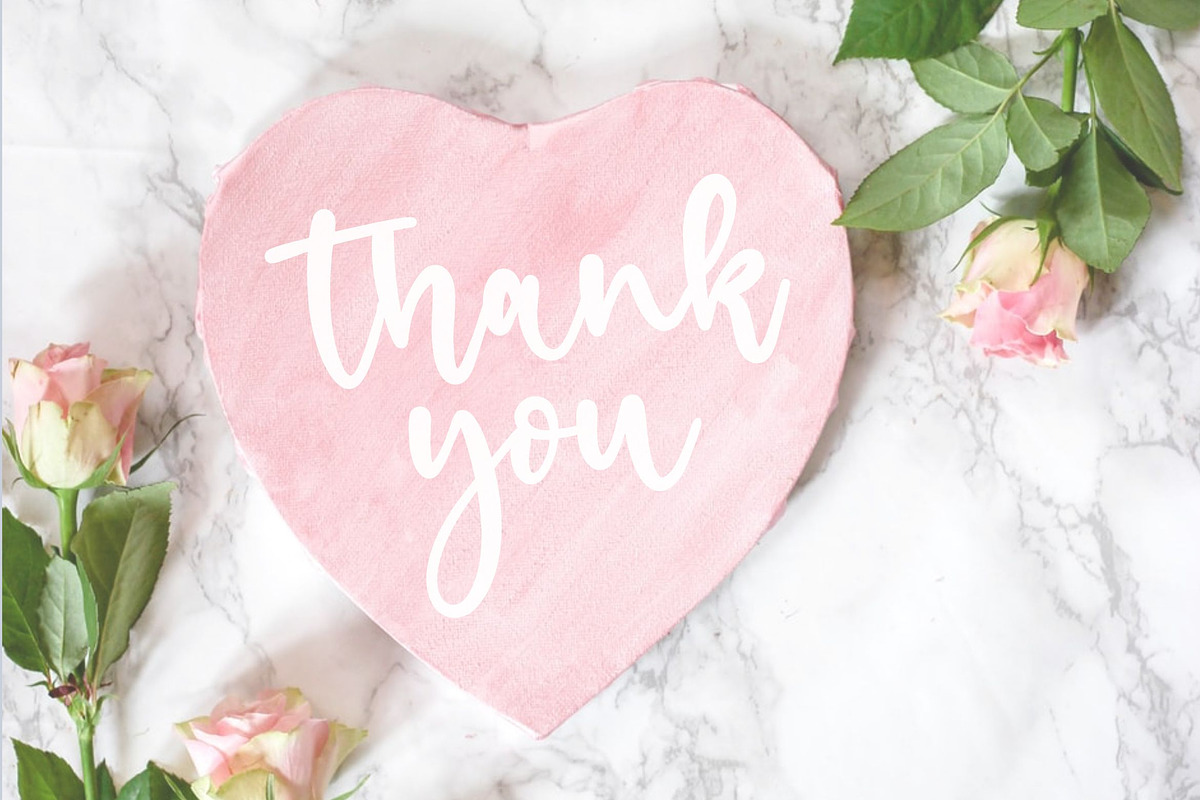 Birdlove - Handwritten Font, a Script Font by Letterative Studio (Photo 7 of 7)