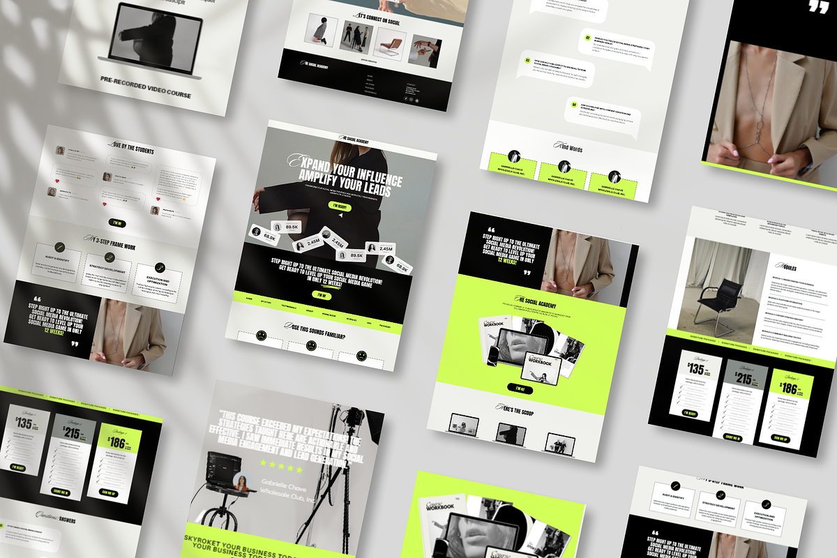 Bold Sales Page Template for Coaches, a Landing Page Template by Row Creative (Photo 7 of 9)