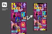 Colorful - Instagram Puzzle Feed, a Social Media Template by Plan B (Thumbnail 5 of 6)