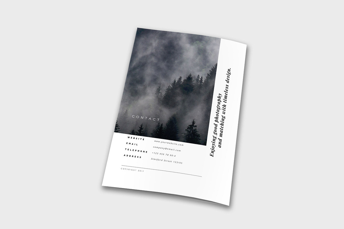 Mist – Minimal Clean Portfolio, a Brochure Template by velvetmade.designs (Photo 14 of 14)