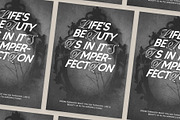 One Step More Modern and Calligraphy, a Sans Serif Font by Graphicxell (Thumbnail 7 of 10)