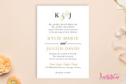 Classic Elegant Wedding Invite Suite, an Invitation Template by Invitations by Caitlin (Thumbnail 2 of 3)