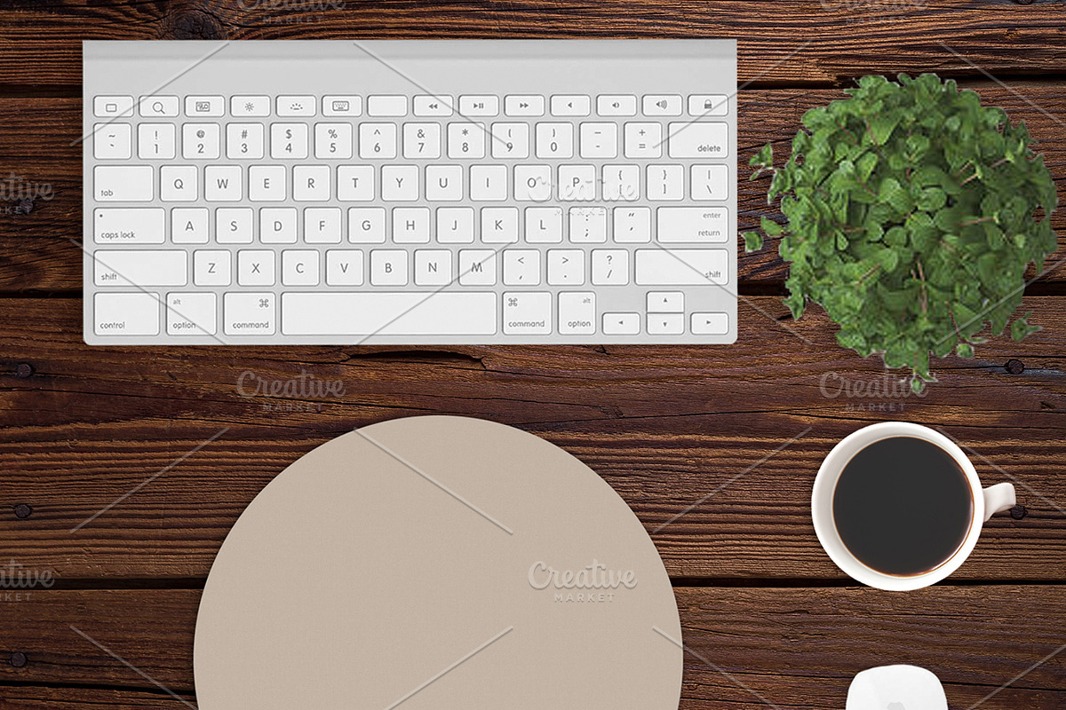 Mousepad mockup, a Product Mockup by Narais (Photo 2 of 5)