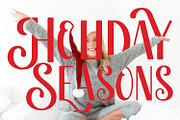 Dancing Christmas Font, a Script Font by Akrinity Digital (Thumbnail 3 of 8)