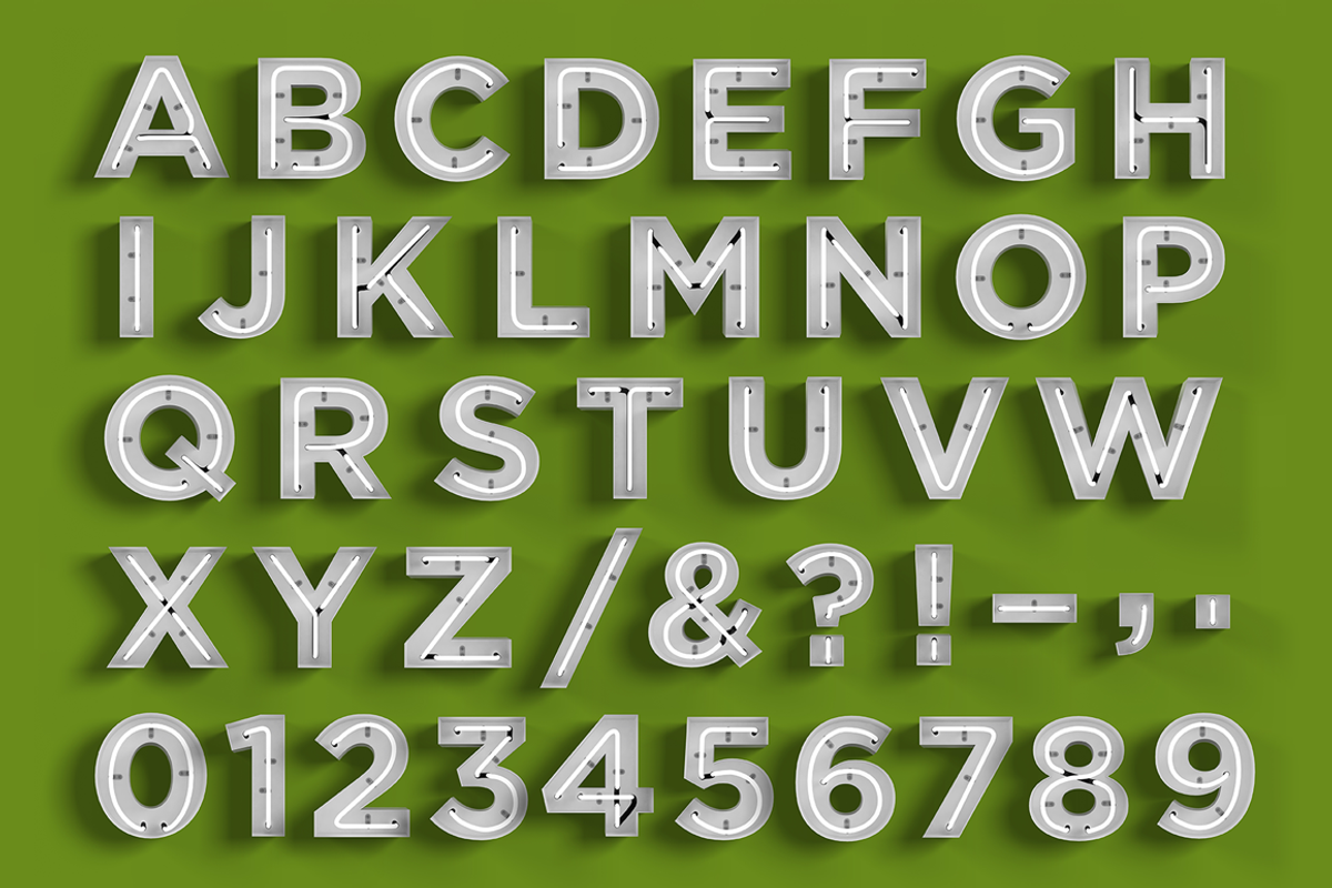Neon Type 2 preview 2