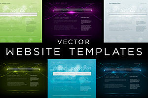 Vector Web Templates