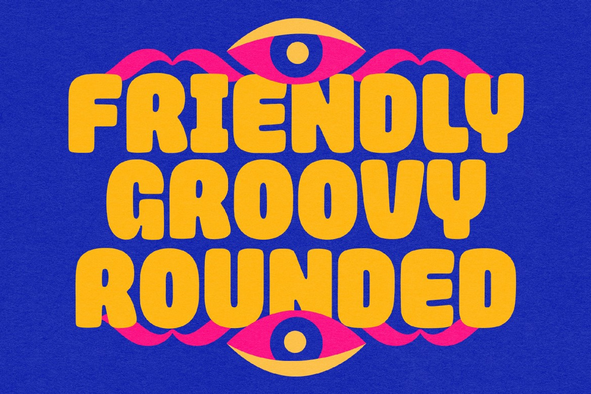Groovifyte, a Sans Serif Font by graphicook (Photo 3 of 10)