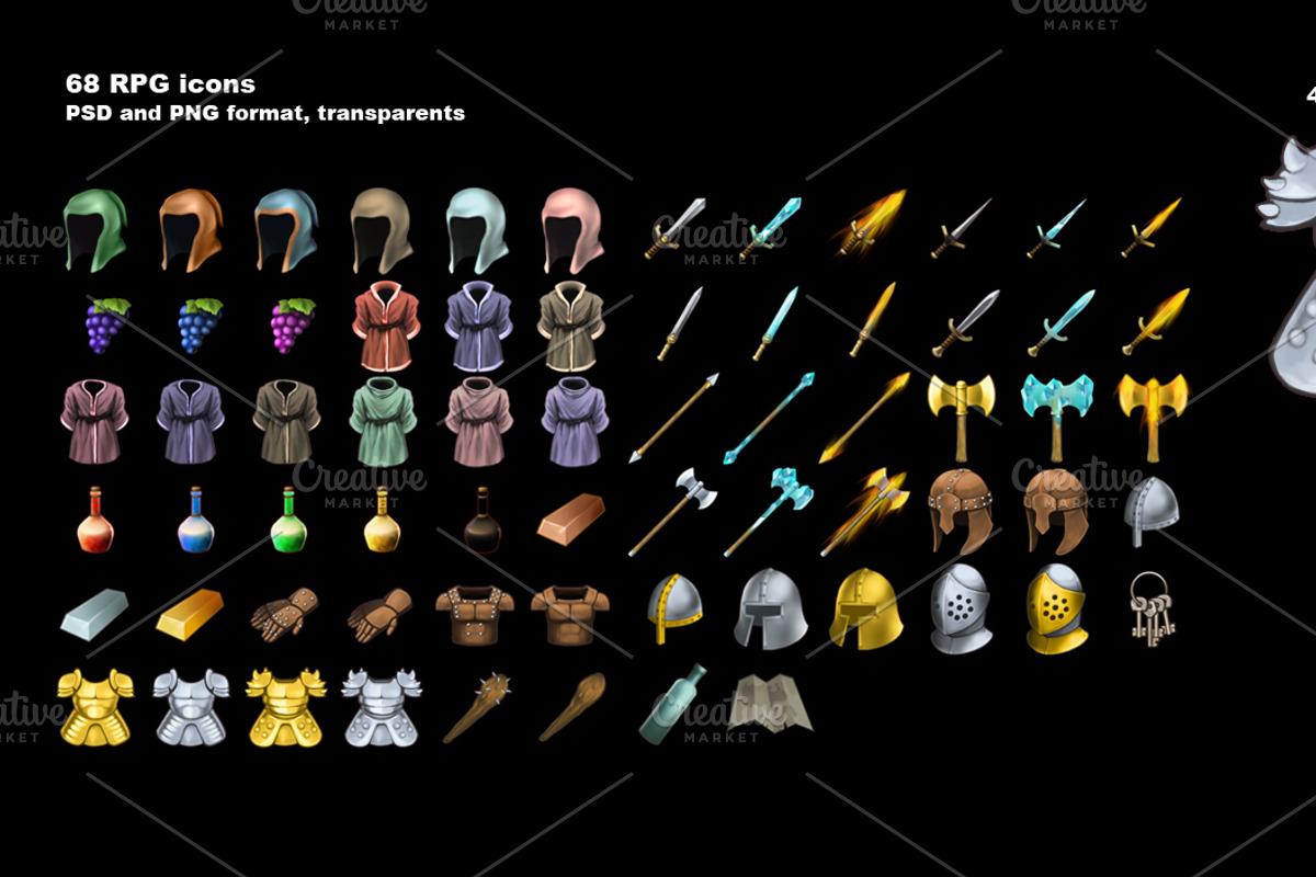Fantasy RPG Items Vol. 3 preview 2