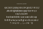 Dinamic Elegant Serif Typeface, a Serif Font by Alfinart (Thumbnail 8 of 8)