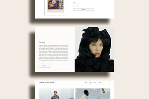 Modern Squarespace Template