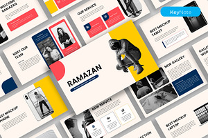Ramazan – Business Keynote Template, a Presentation Template by kreatifreya