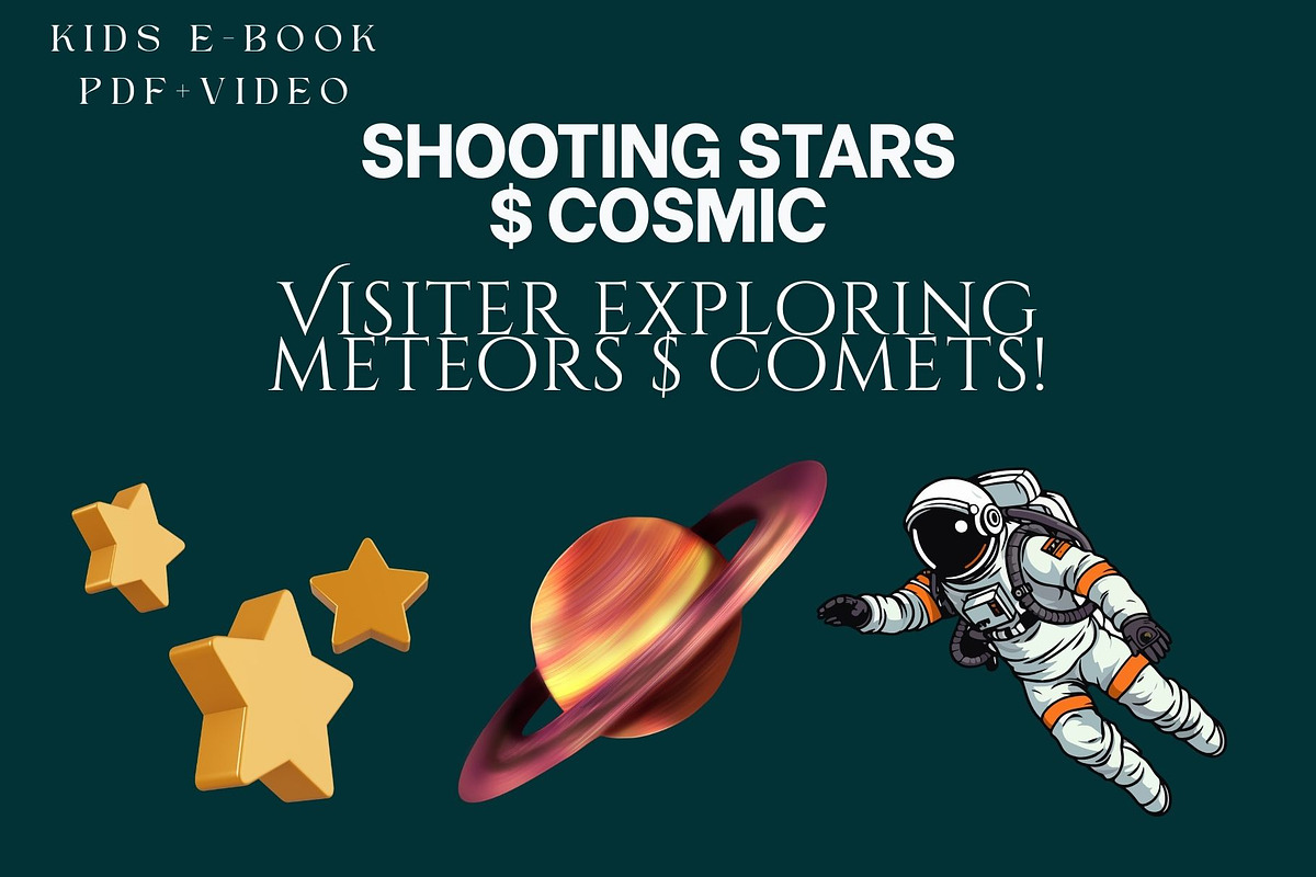 Exploring Shooting Stars Cosmic, a Magazine Template by Crox Studio | Digital (Photo 1 of 5)