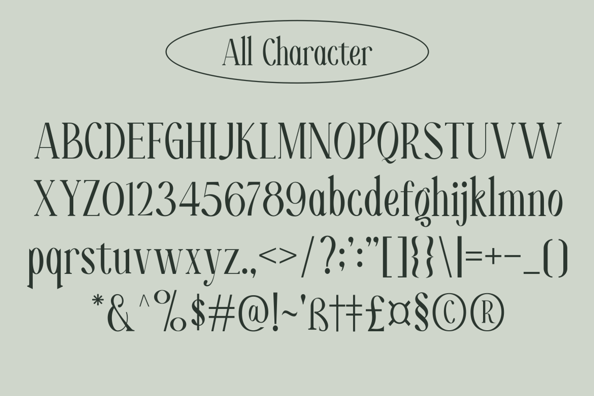 Moelina - A Modern Serif Font, a Serif Font by Marvadesign (Photo 5 of 8)