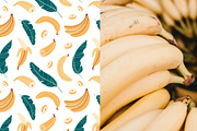 TROPICAL PARADISE patterns and friut, a Pattern Graphic by Lena Nikolaeva (Thumbnail 4 of 16)