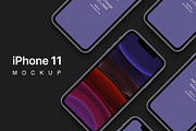 iPhone 11 Mockups, an iPhone Mockup by Ui Markets (Thumbnail 10 of 15)