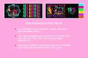 Neon Shop Banner Templates, a Shopify Template by SunshineStudioBoutique (Thumbnail 5 of 8)