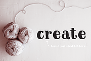 Breakfast Foodie painted serif font, a Serif Font by Rachel White Art (Thumbnail 6 of 9)
