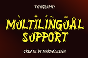 Chased Kobold - A Modern Spooky, a Blackletter Font by Marvadesign (Thumbnail 6 of 7)
