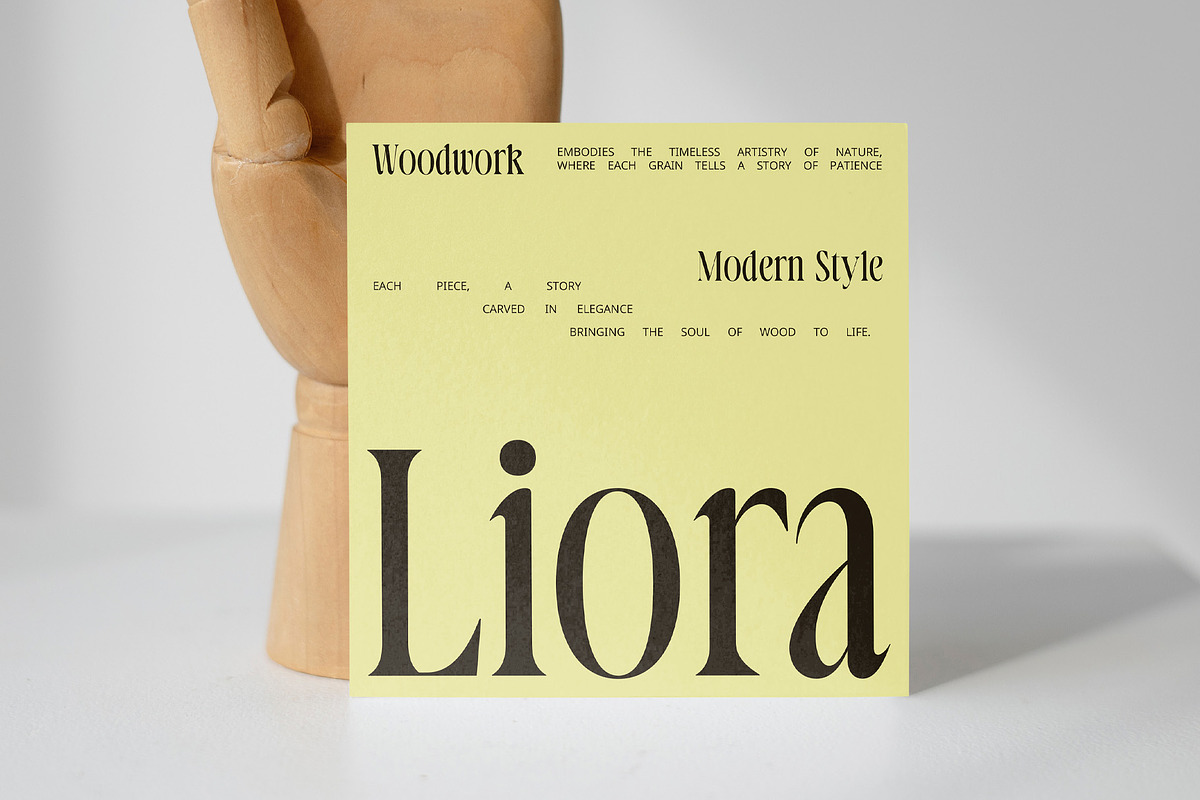 CS Movella – Condensed Font, a Serif Font by Craft Supply Co. (Photo 2 of 8)