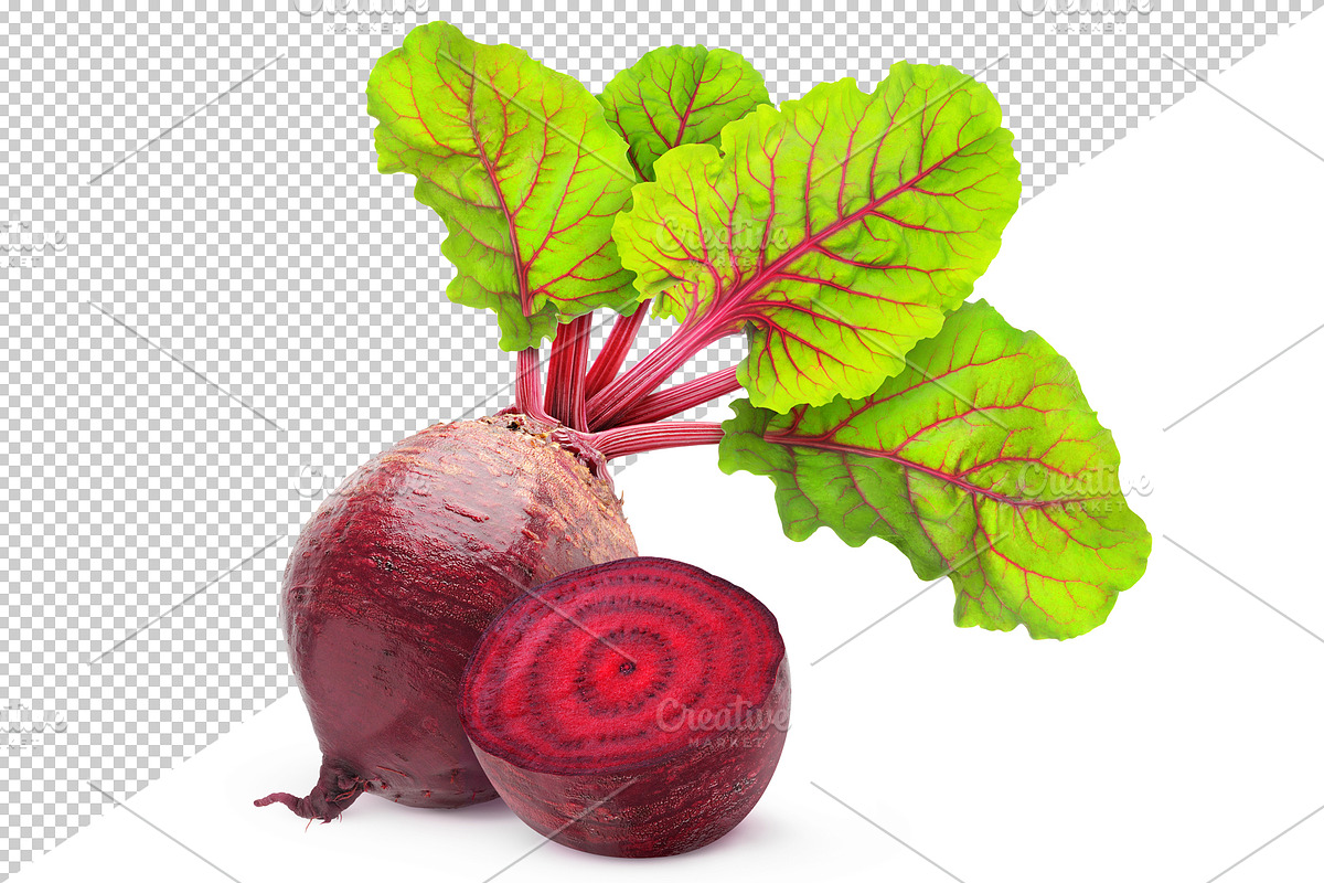 Beetroot with leaves preview 3