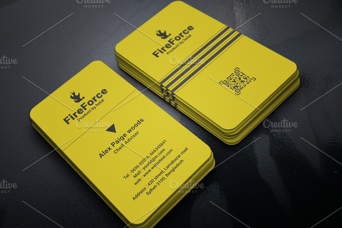 Business Card, a Business Card Template by Helal Shop (Photo 1 of 3)