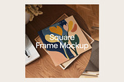 Close-up Frame Mockup Bundle DIN A, a Household Mockup by Ombra Studio (Thumbnail 7 of 11)