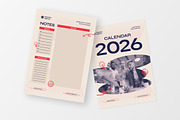 Modern Agency Desk Calendar 2026, a Stationery Template by twinstd (Thumbnail 5 of 5)