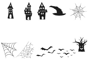 Halloween Elements Set 4