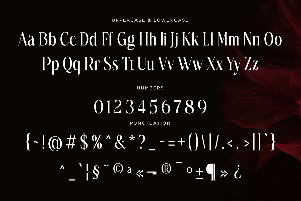 A Stylish Serif - Petrichor, a Serif Font by RagamKata (Photo 6 of 10)