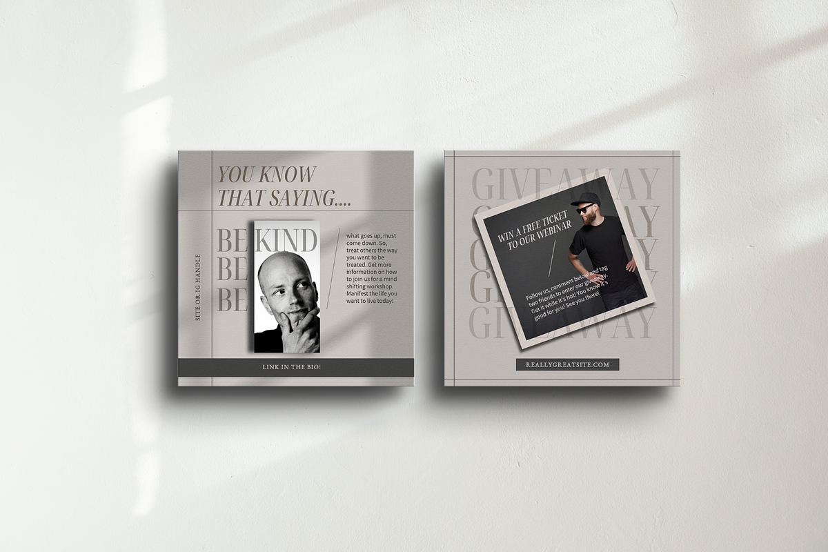The Republic Canva IG Bundle, a Social Media Template by ALunadoki Design (Photo 5 of 9)