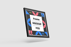 Square Frame Mockup Template