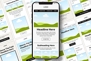 Email Wireframes Canva Templates, an Email Template by Creatif Foundry (Thumbnail 1 of 8)