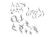 Tattoo Toolkit(Vector, PNG, Brushes), a Brush Add-On by xresch (Thumbnail 20 of 26)