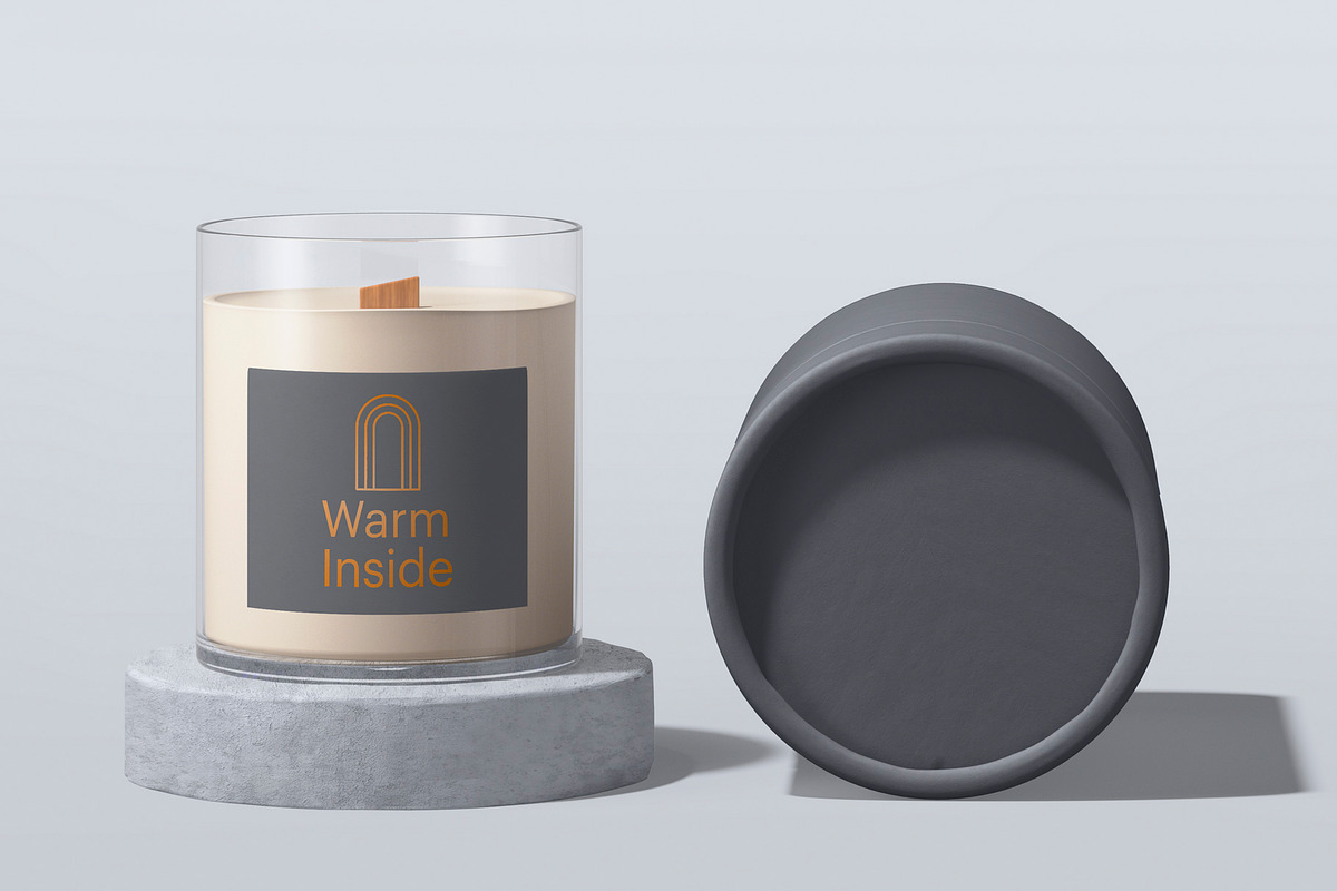 Candle Packaging Mockup Set, a Packaging Mockup by GraphicWave (Photo 3 of 9)