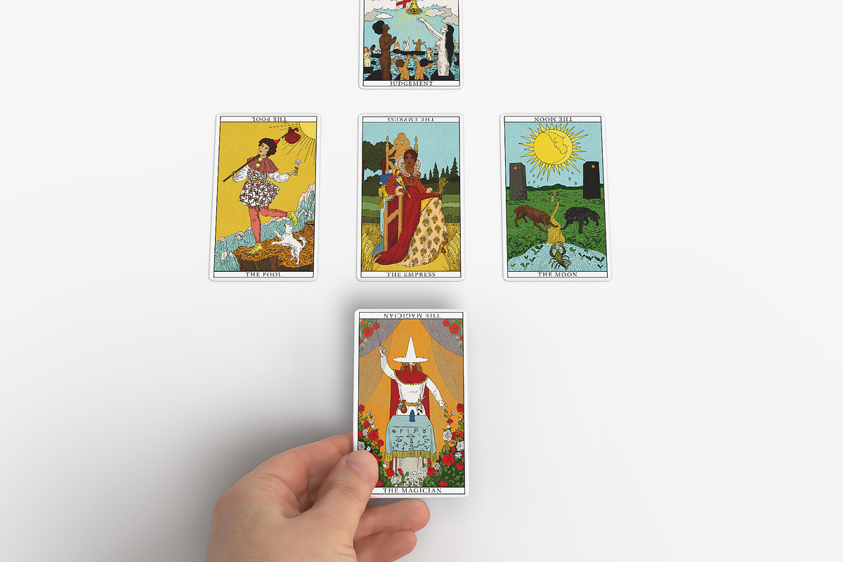 Tarot Sun & Moon Major Arcana Set, an Object Illustration by Kaleriia (Photo 6 of 8)