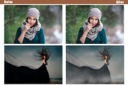 Weather rain sun fog snow overlay, a Layer Style Add-On by OverlayBox (Thumbnail 3 of 5)