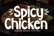 Spicy Chicken | Script Font, a Script Font by Scratchones (Thumbnail 1 of 9)