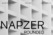 Napzer Rounded, a Sans Serif Font by Craft Supply Co. (Thumbnail 1 of 8)