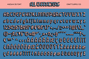 Anzuka 3D, a Sans Serif Font by Craft Supply Co. (Thumbnail 8 of 8)