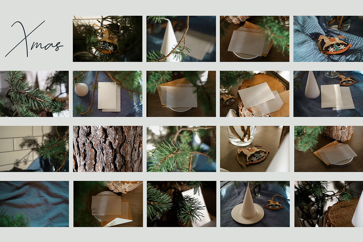 Christmas Photo Mockup Bundle PSD, a Product Mockup by NataliArkushArt (Photo 10 of 14)
