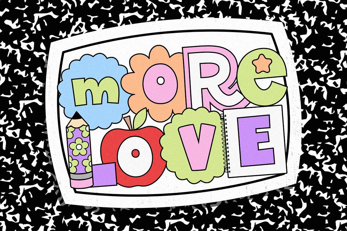 Retro School Clips- PNG SVG Alphabet, an Object Graphic by KA Designs (Photo 9 of 13)