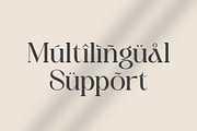 Qaveria - Stylish Elegant Typeface, a Serif Font by Sealoung (Thumbnail 5 of 9)