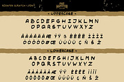 Rooster Scratch handcrafted font, a Handwritten Font by Fat Hamster (Thumbnail 4 of 9)