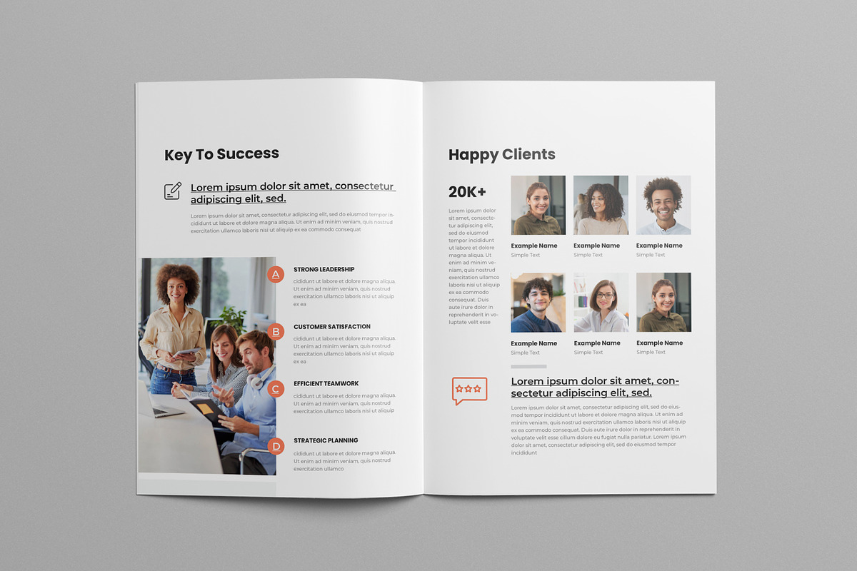Business Plan Template, a Brochure Template by Pixelpick
