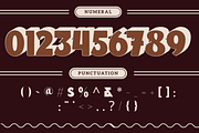 Flury Muffin - Food Logo Font, a Sans Serif Font by Nirmana Visual (Thumbnail 8 of 13)