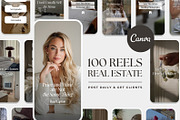 100 Real Estate Reels for Realtors, a Social Media Template by Instprofi | Studio Estimo (Thumbnail 1 of 8)