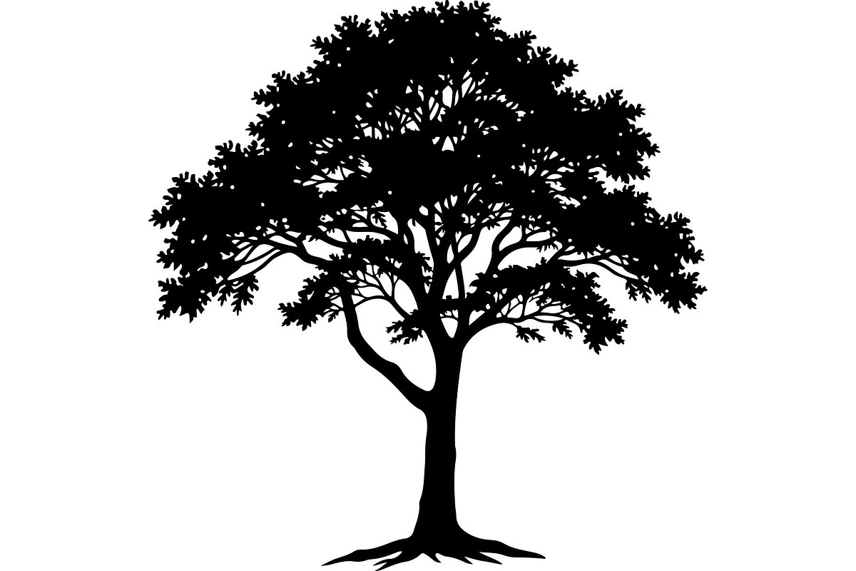 Silhouette Tree Vector Clipart Pack, an Object Graphic by jahid234 (Photo 9 of 10)