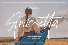 Grimetta - Handwritten Signature
